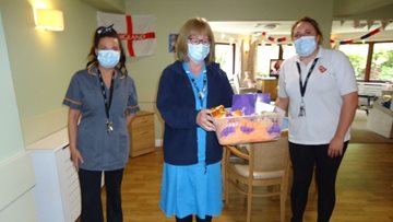 Sutton-in-Ashfield care home celebrate Community Nursing Team